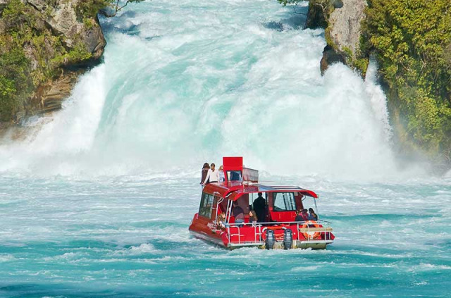 Nouvelle-Zélande - Taupo - Croisière aux Huka Falls
