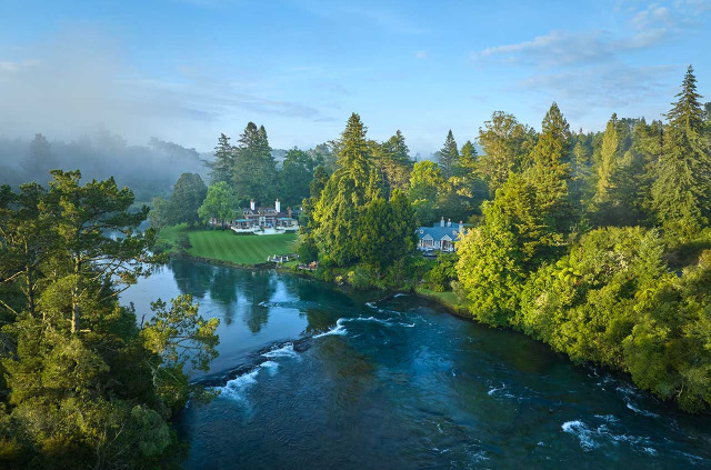 Nouvelle-Zélande - Taupo - Huka Lodge